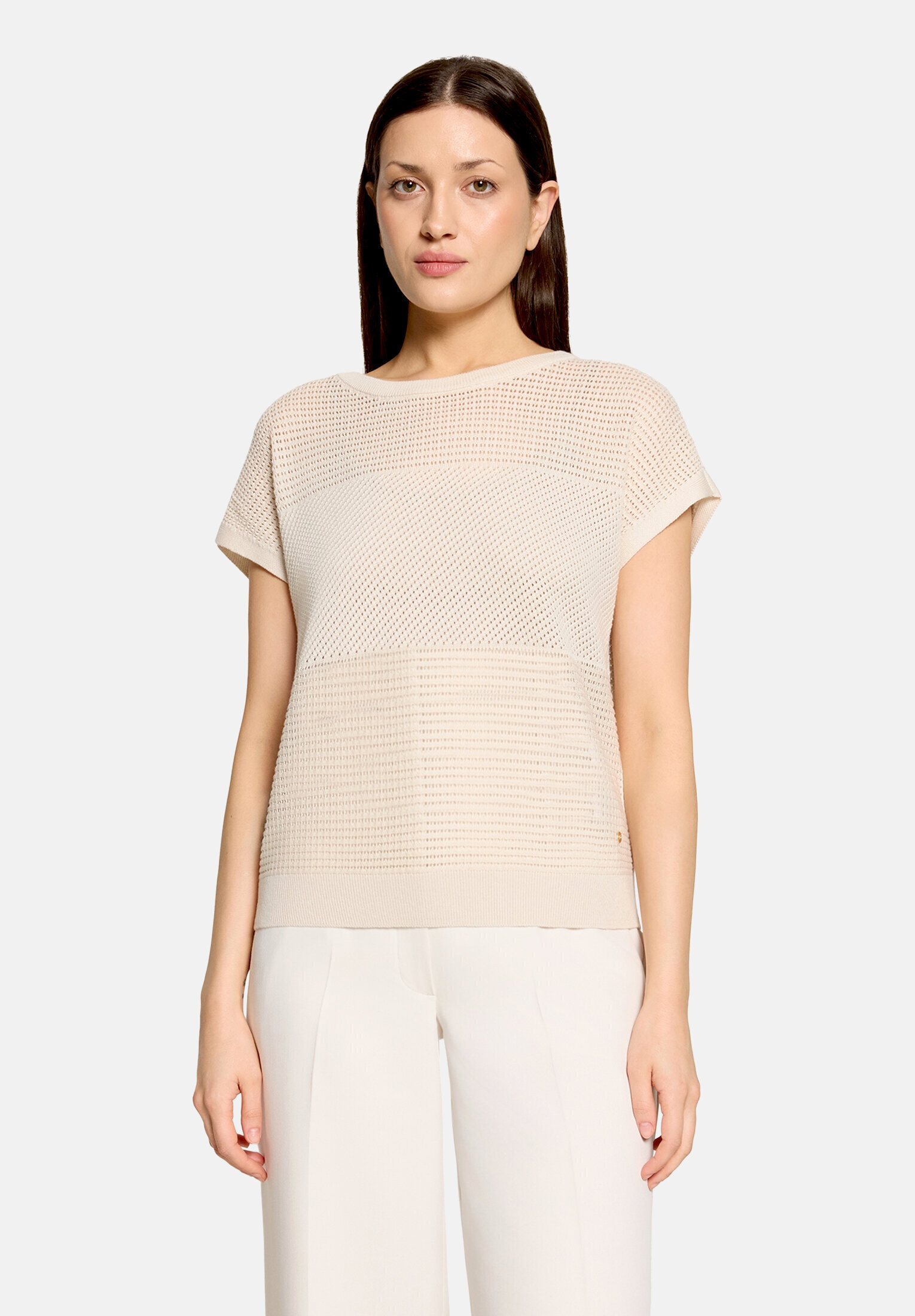 Pull-over en maille avec structure, BETTY & CO