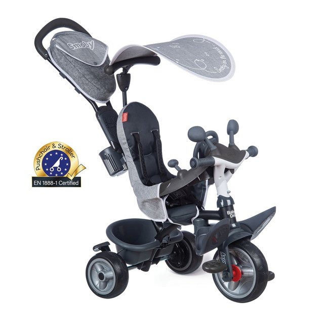Tricycle baby driver plus gris gris <span itemprop=