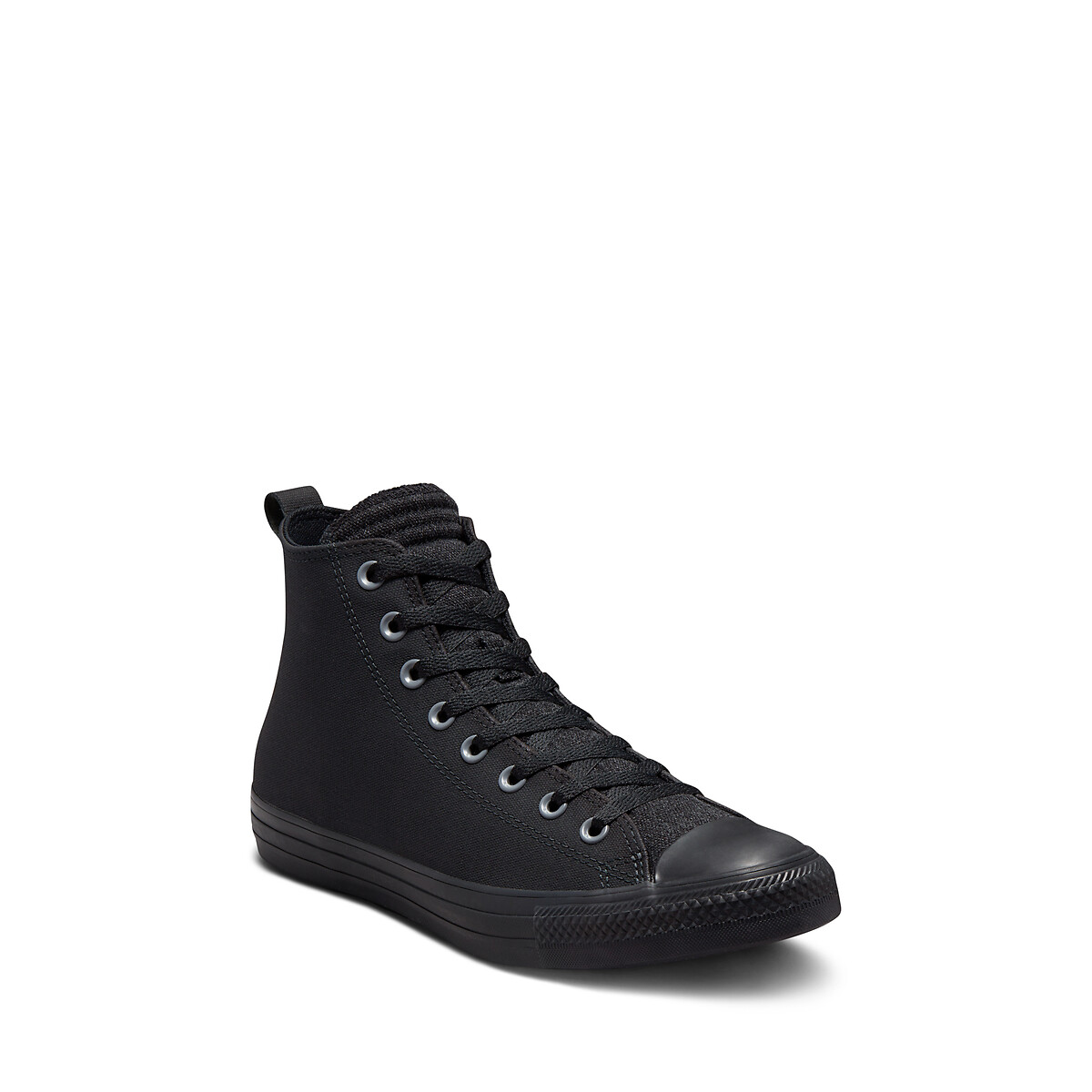 Office black converse high tops top