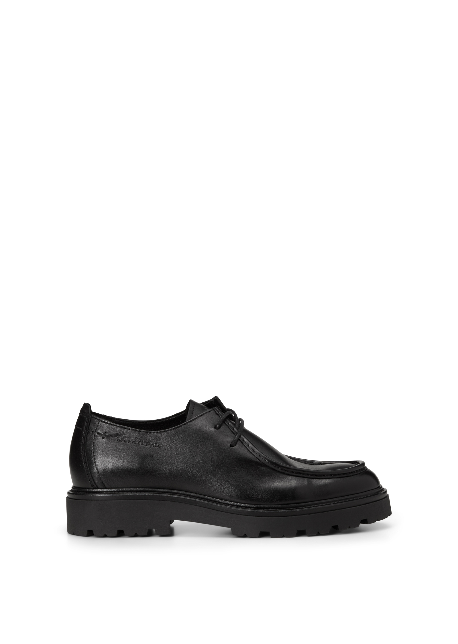 Chaussures à lacets, modèle Phil en cuir de vachette de qualité supérieure, MARC O'POLO