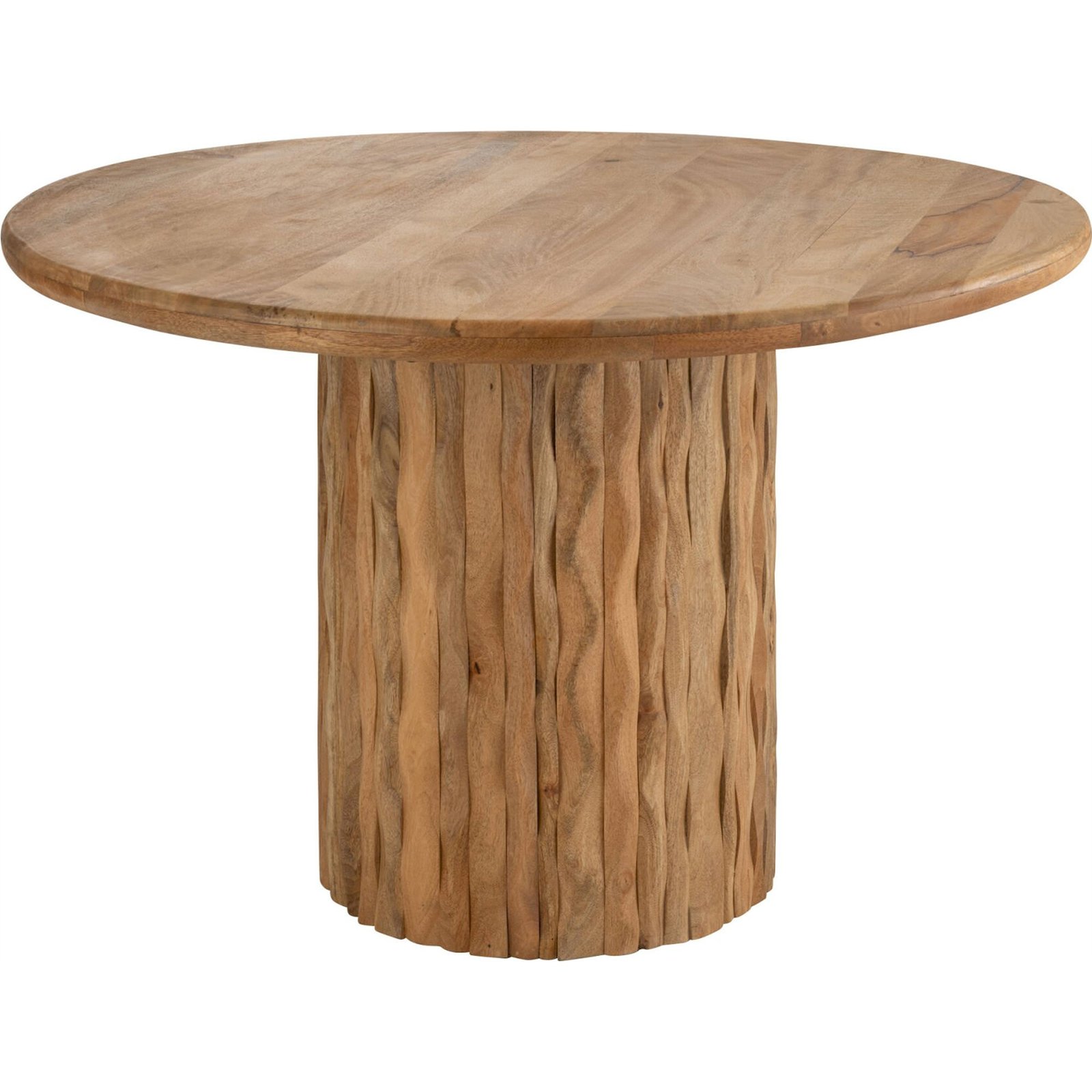 Table à manger ronde en bois, Curve, RECOLLECTION