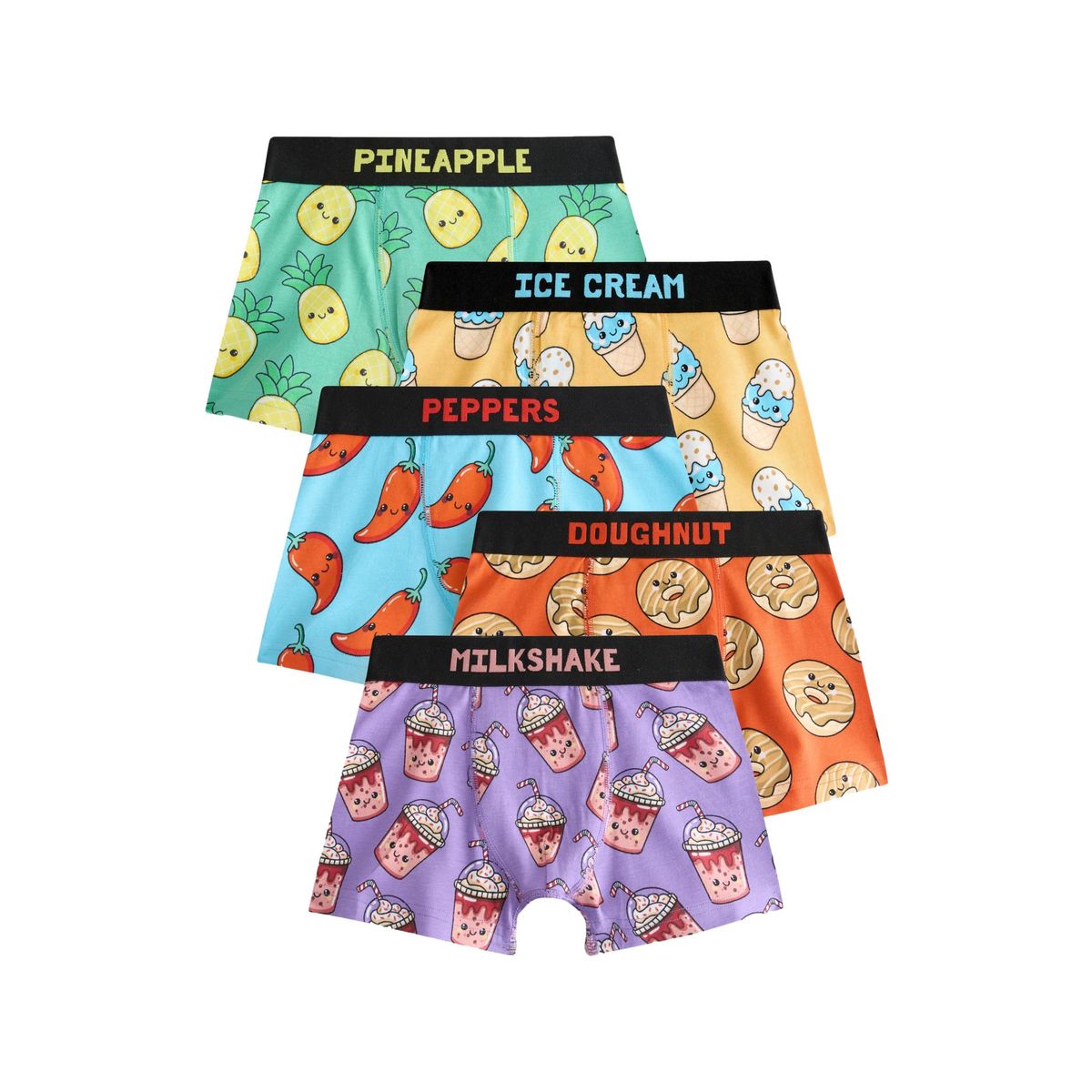 Boxer junior à motif personnage, lot de 5, NEXT
