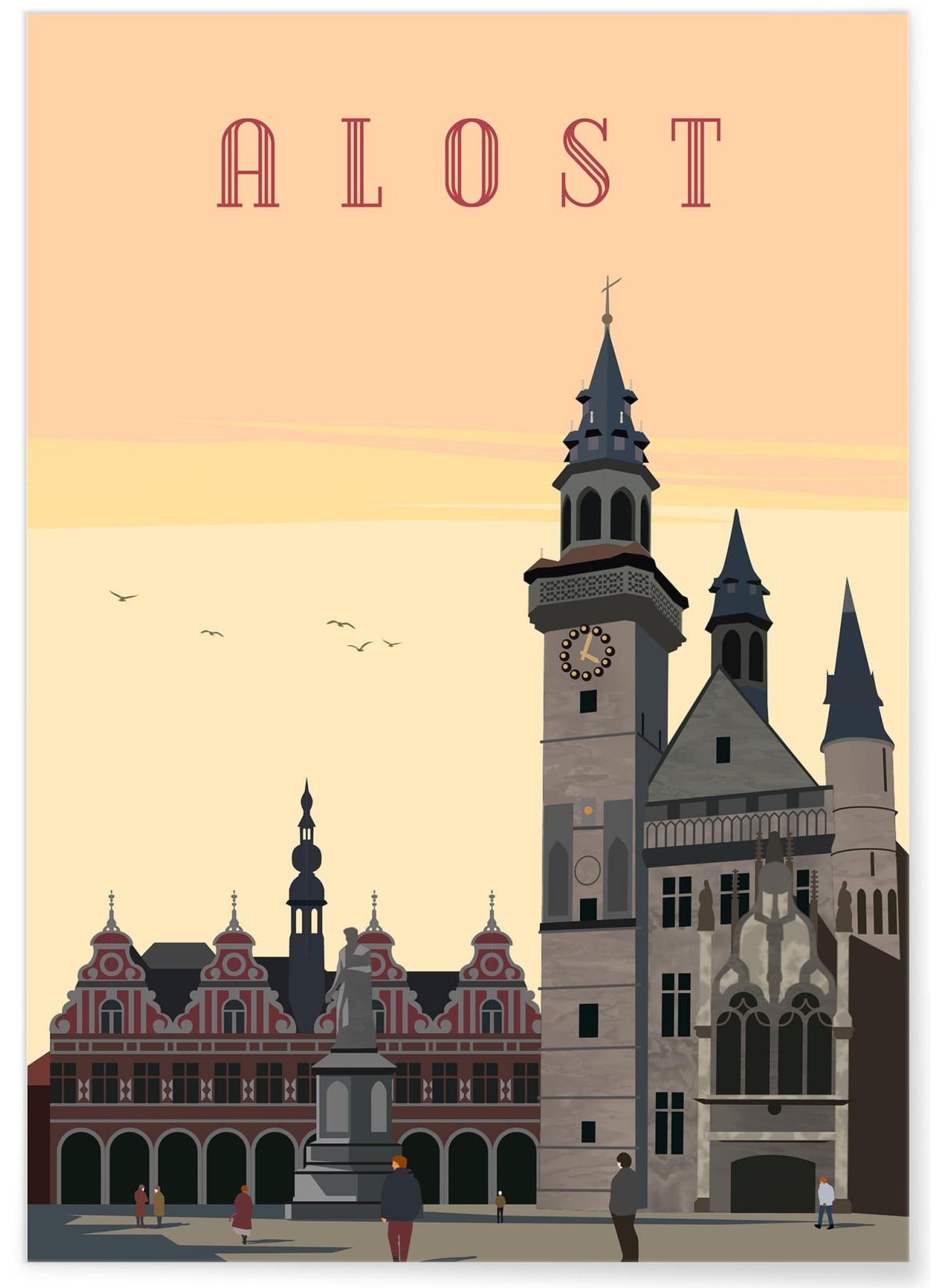 Affiche ville Alost, L'AFFICHERIE