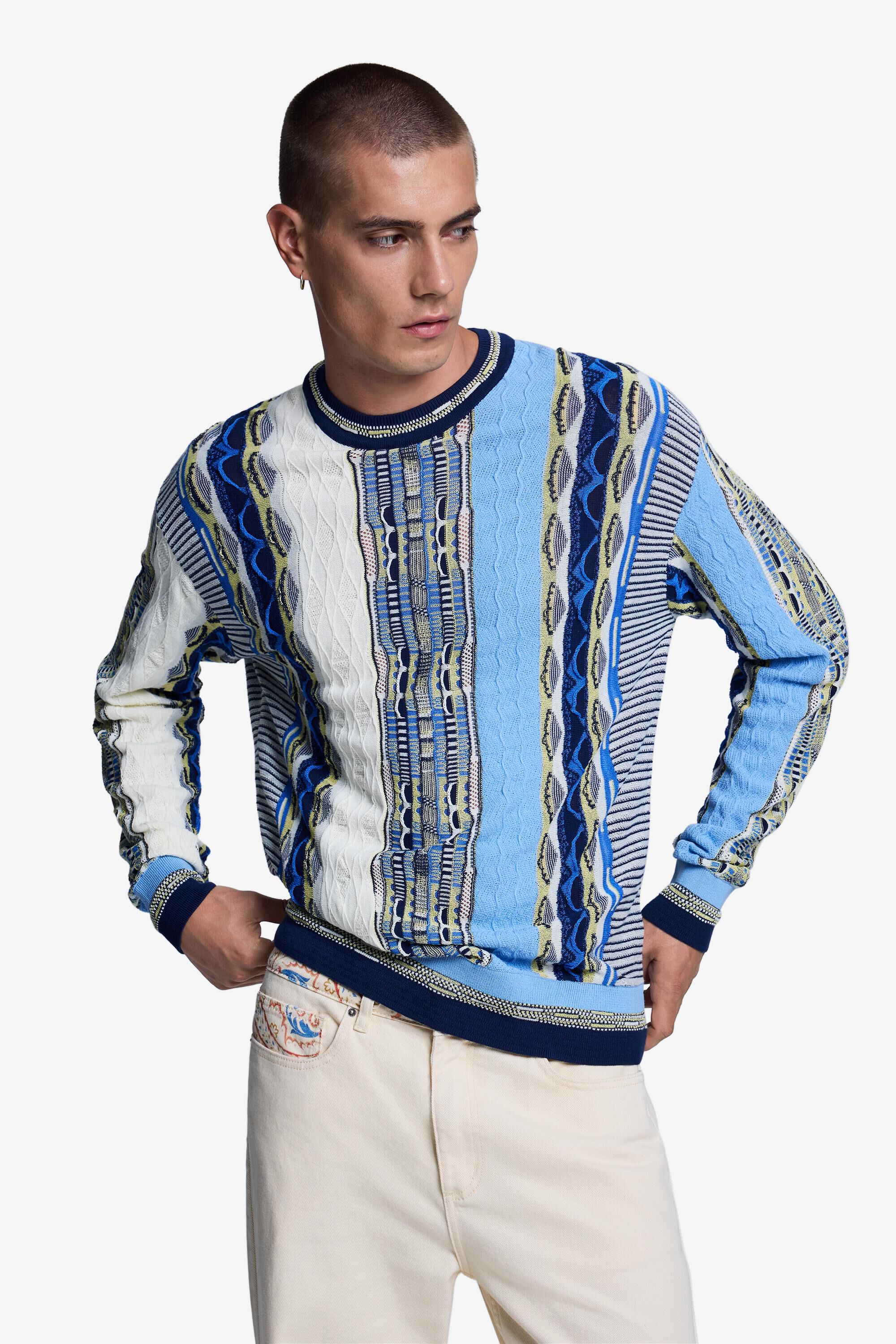 Pull Jacquard, DESIGUAL