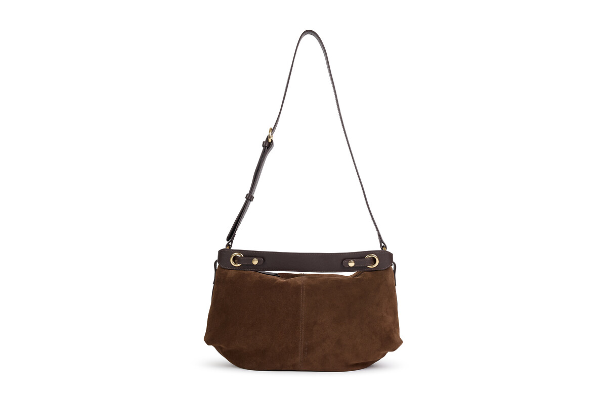 Sac besace en cuir suède, HERA, NAT & NIN