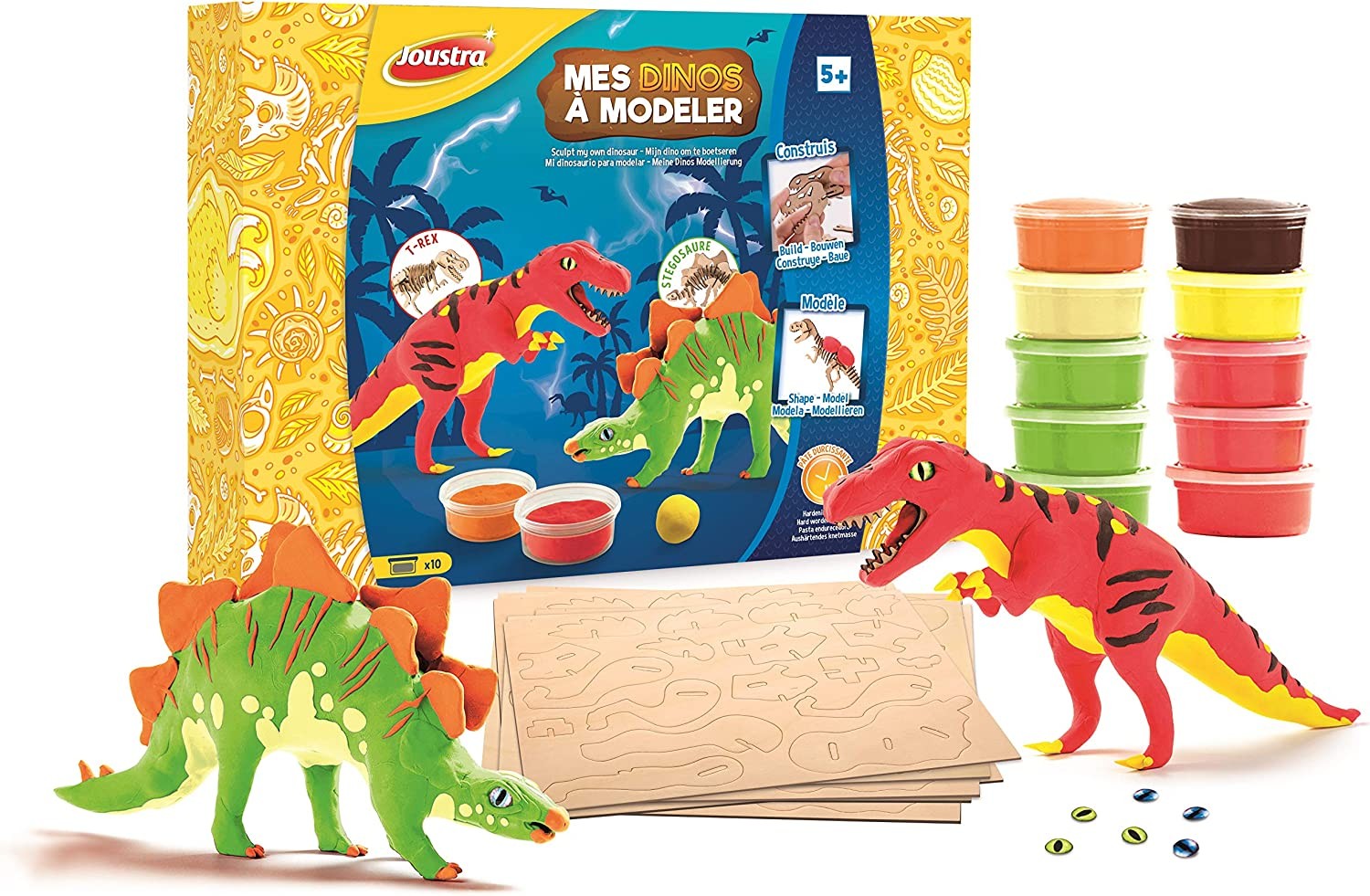 Mes Dinos à Modeler - Joustra, JOUSTRA