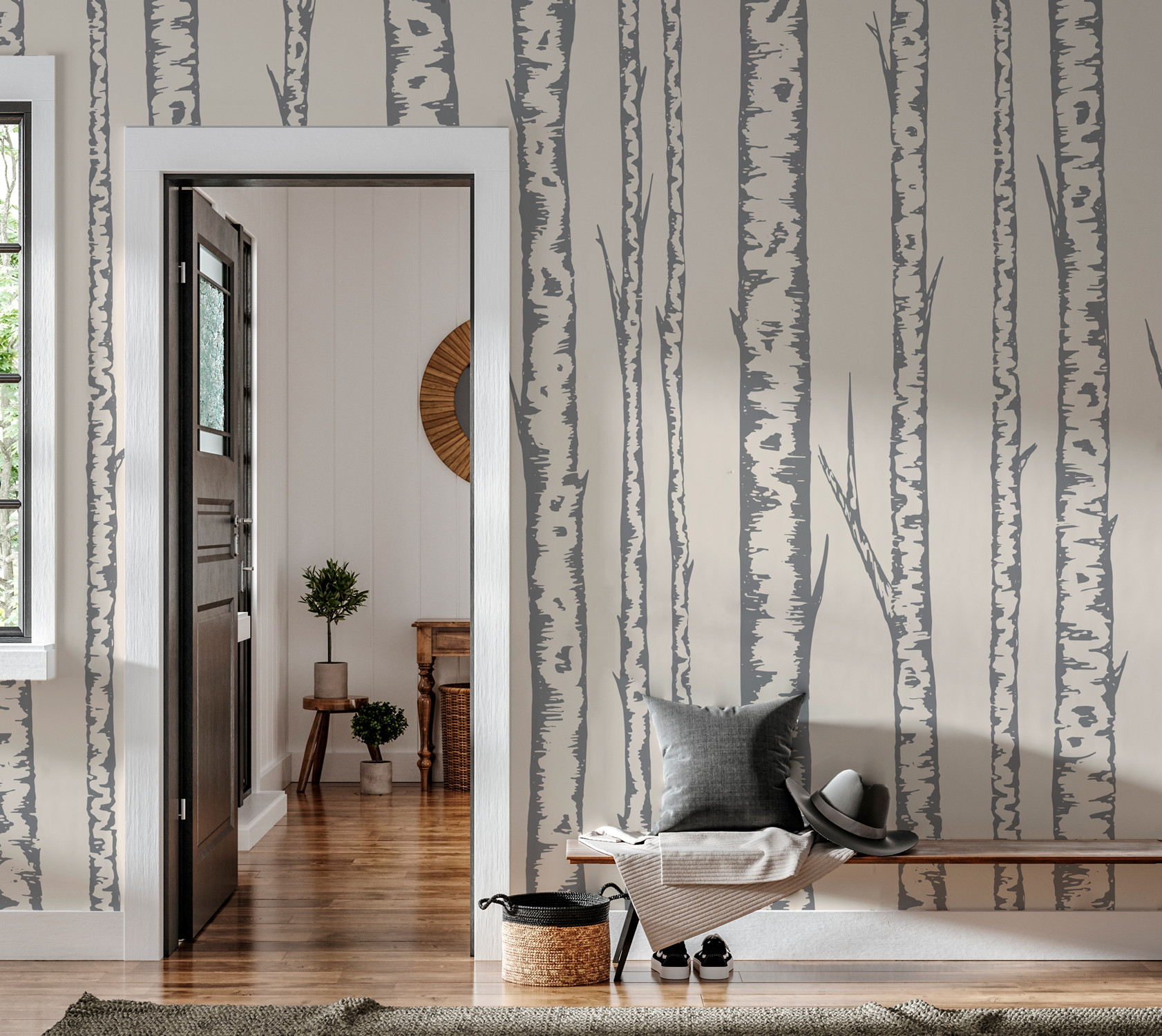 Papier peint panoramique SYLVAIN, LE PAPIERS DE NINON