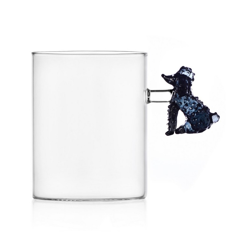 Mug verre petit chien caniche DOGS, ICHENDORF