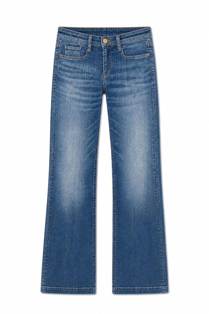 Jeans flare , longueur 34, LE TEMPS DES CERISES