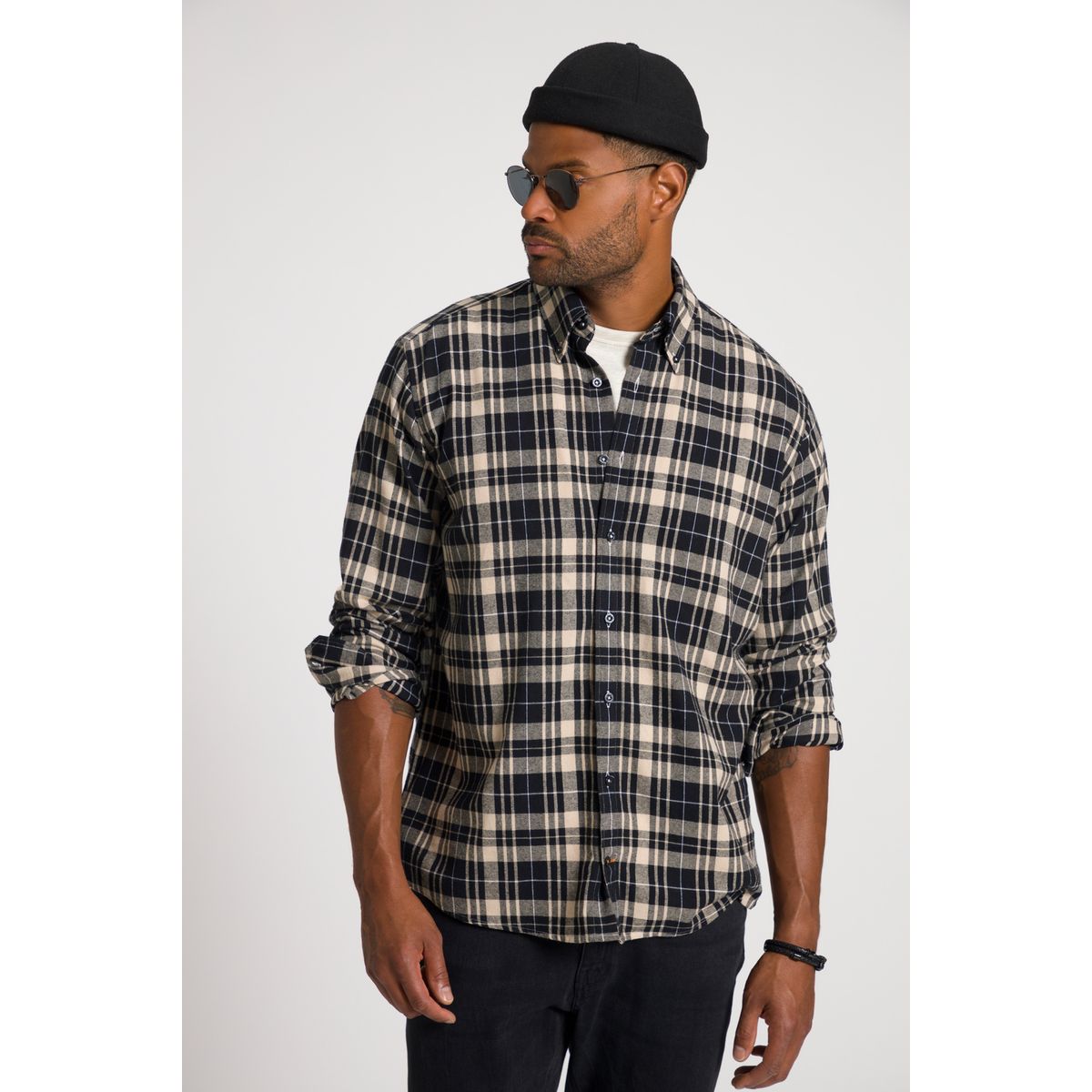 Chemise flanelle homme grande taille La Redoute