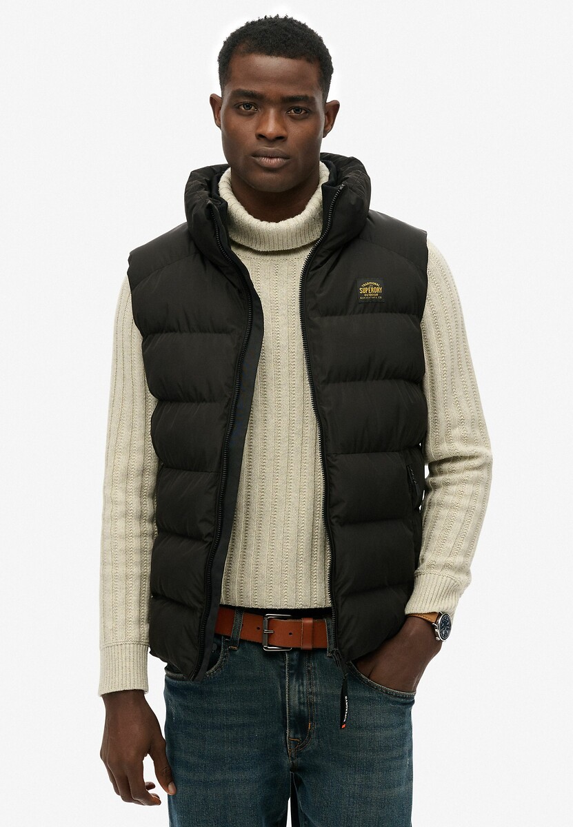 Sports Padded Gilet, SUPERDRY