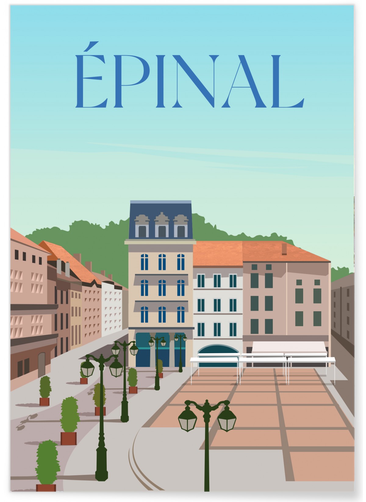 Affiche ville Épinal, L'AFFICHERIE