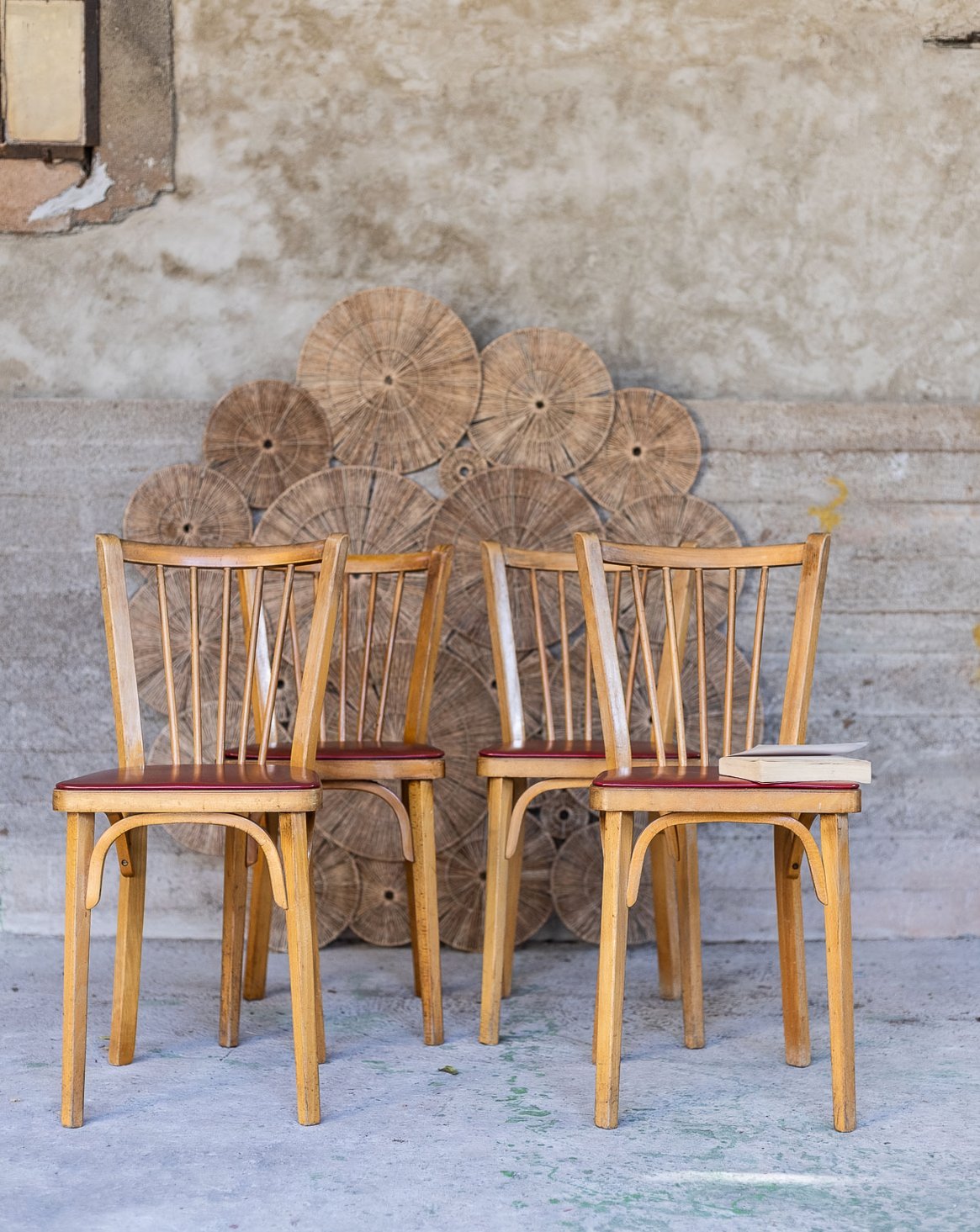 Paire de chaises Baumann Alma N°1981 - Bon état, DEBONGOUT