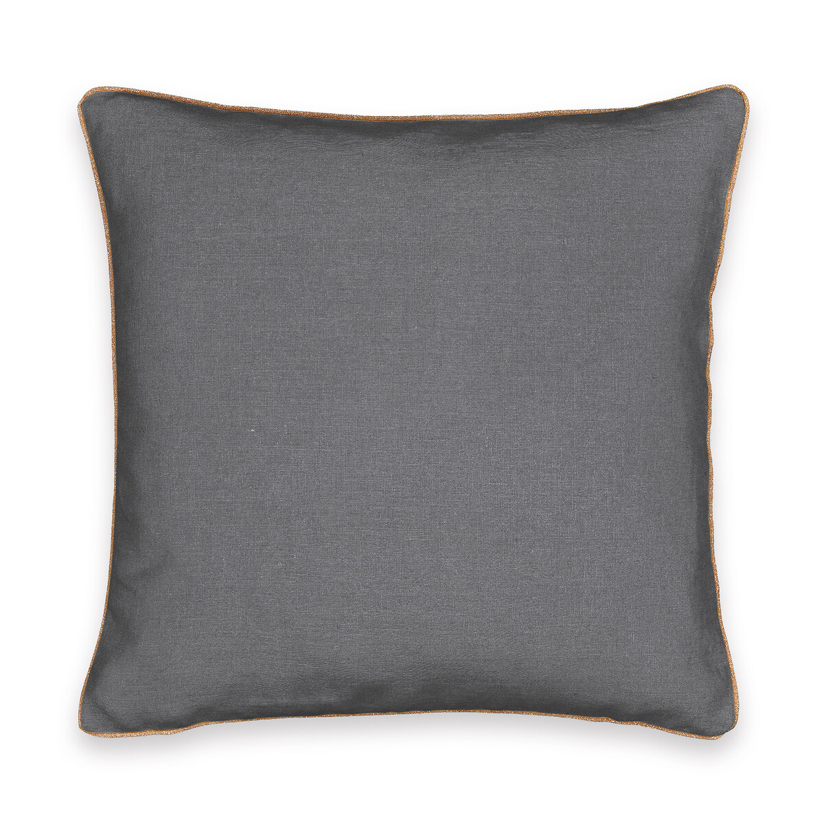 Onega Golden Bias 100% Washed Linen Cushion Cover