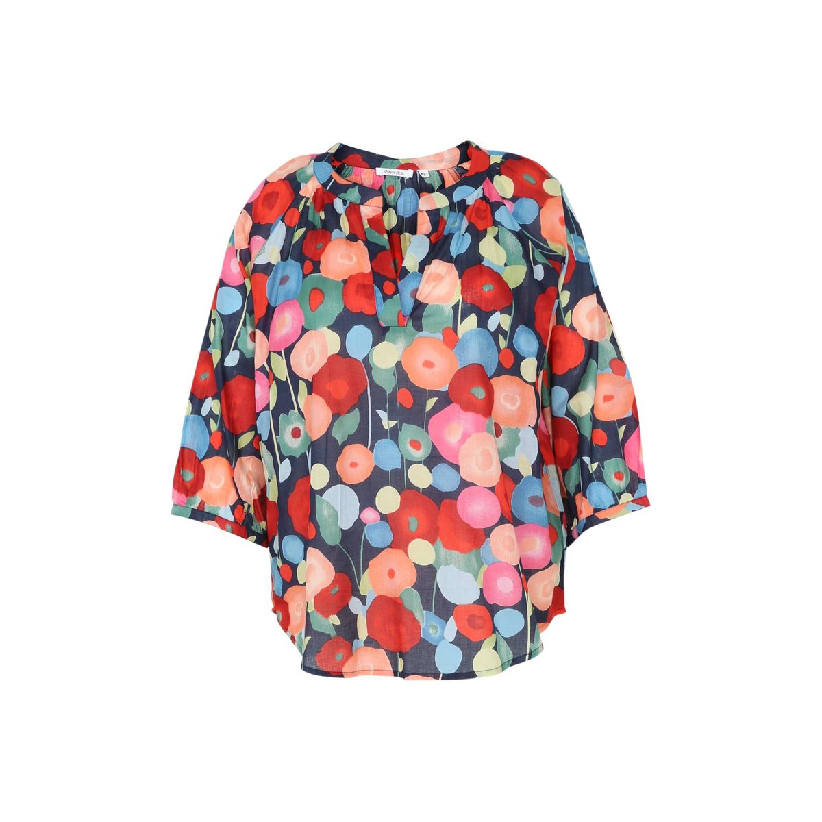 Blouse en coton imprim floral multicolor Paprika La Redoute