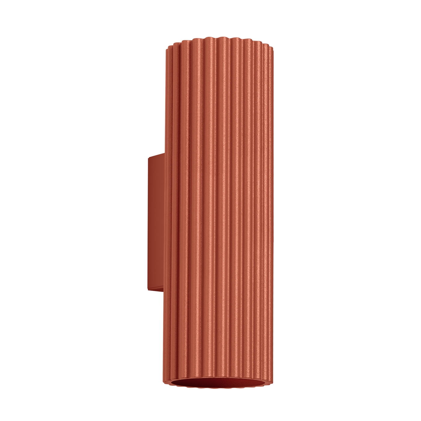 Applique Aluminium Ocre Rouge GU10 2 Karbon 20, EDEN