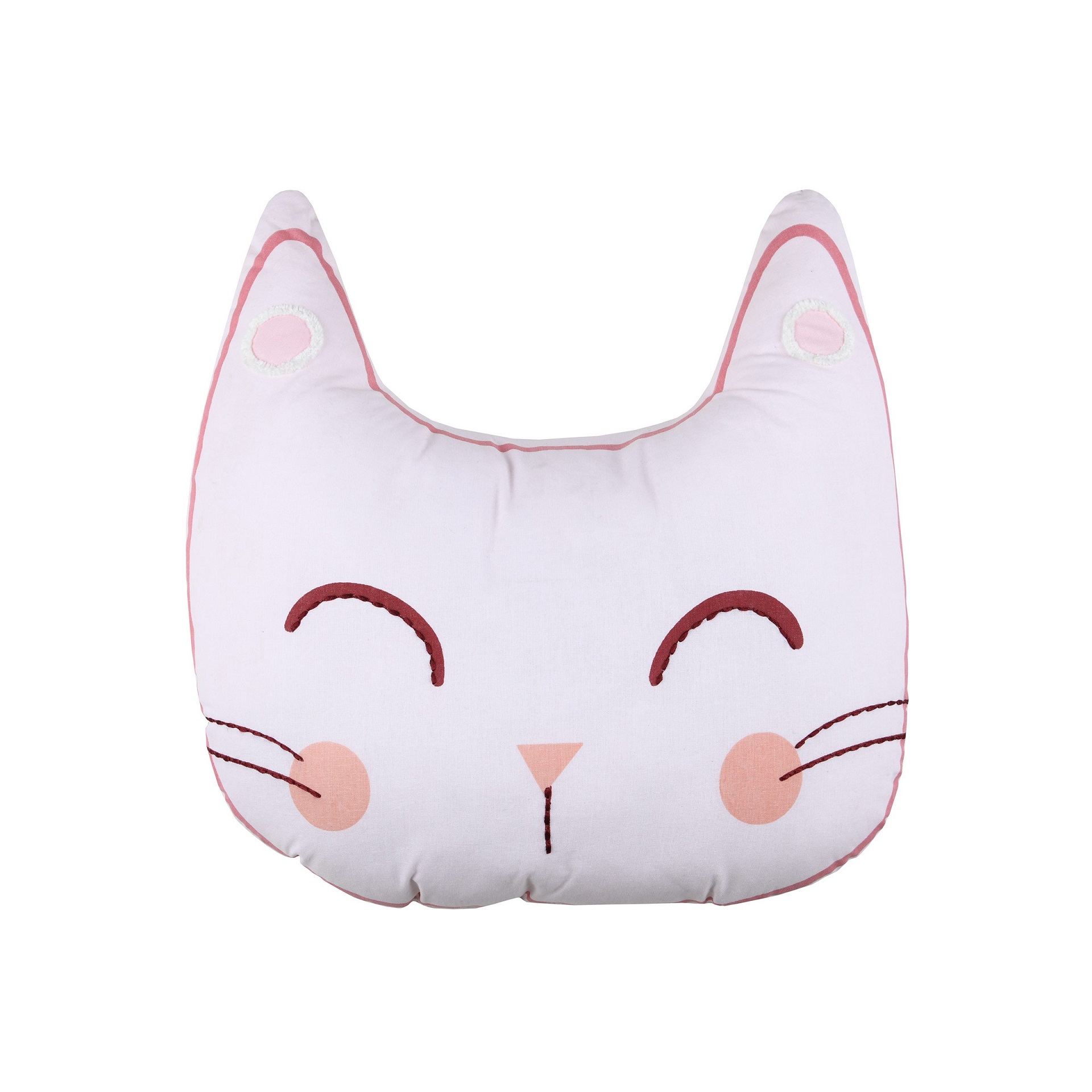 Coussin Zoeline tete de chat, EDEN