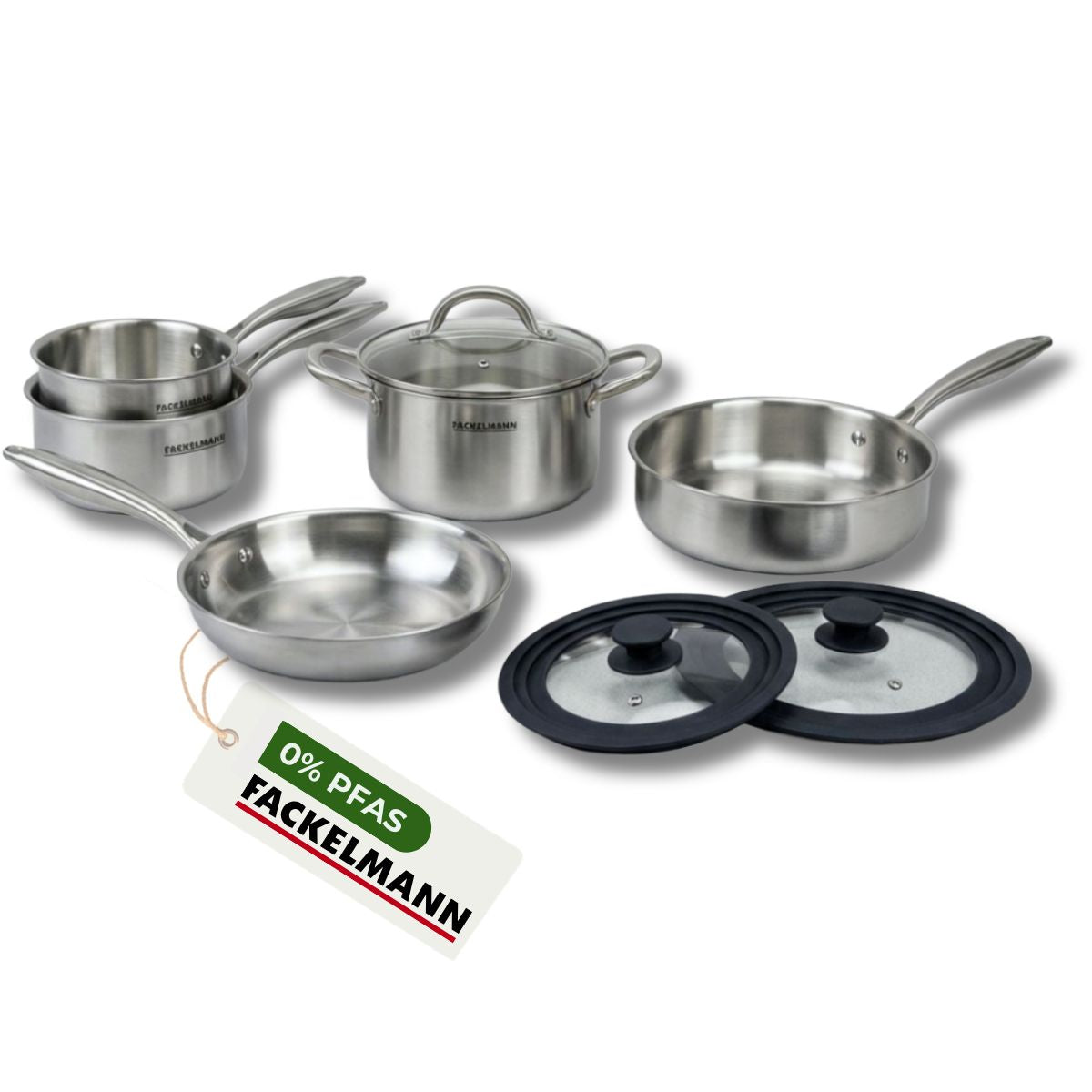 1 poêle 24cm + 1 faitout 20cm + 2 casseroles 14/18cm VITA3, FACKELMANN