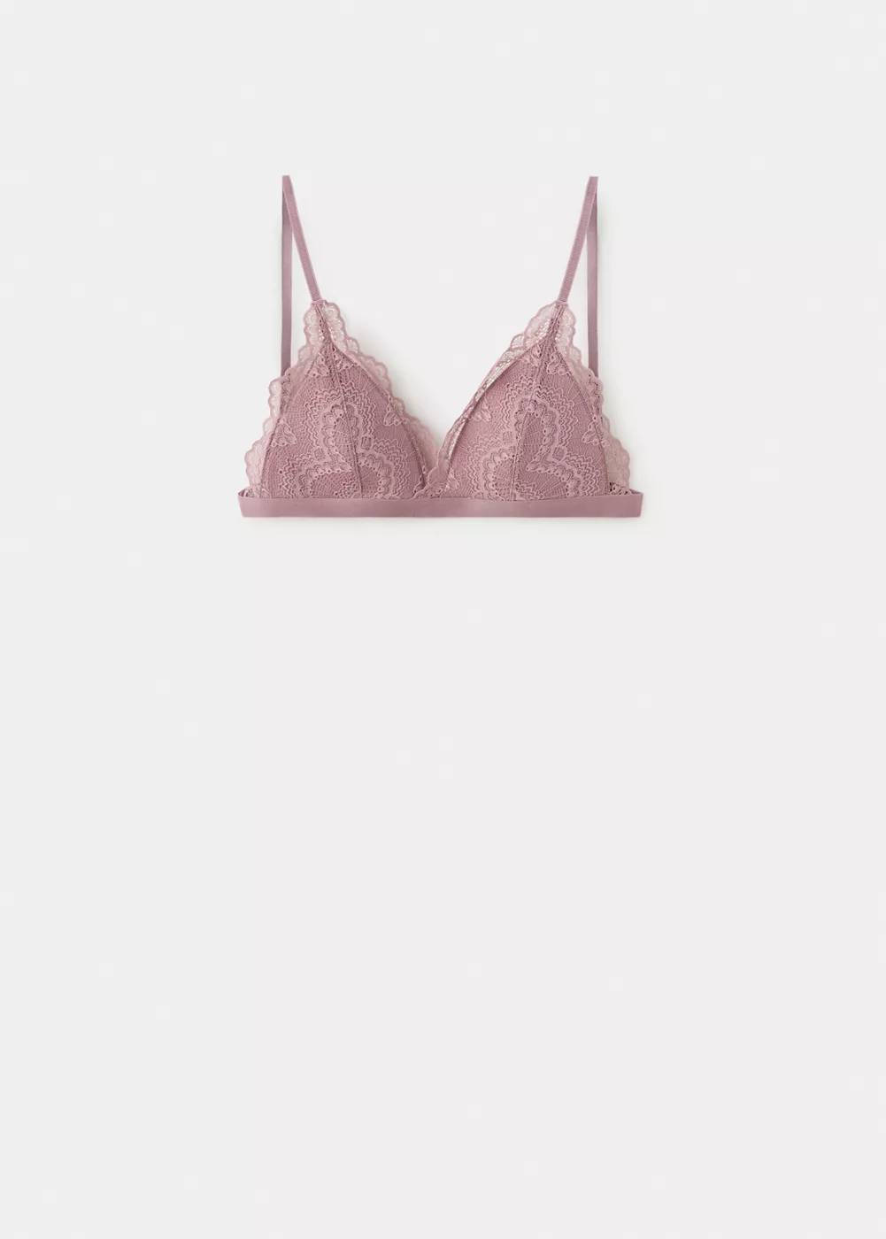 Soutien-gorge triangle en dentelle, MANGO TEEN