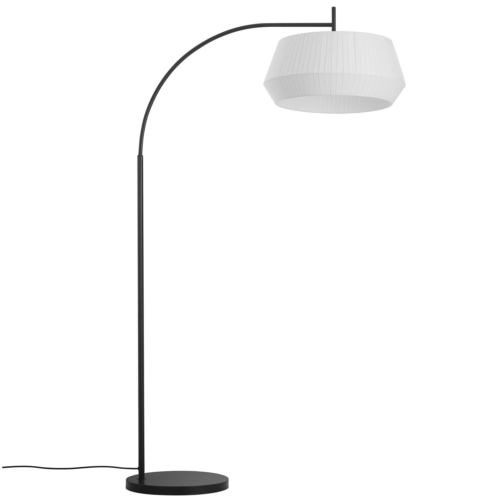 Lampadaire Irrégulier et Chaleureux en Textile, DICTE, NORDLUX