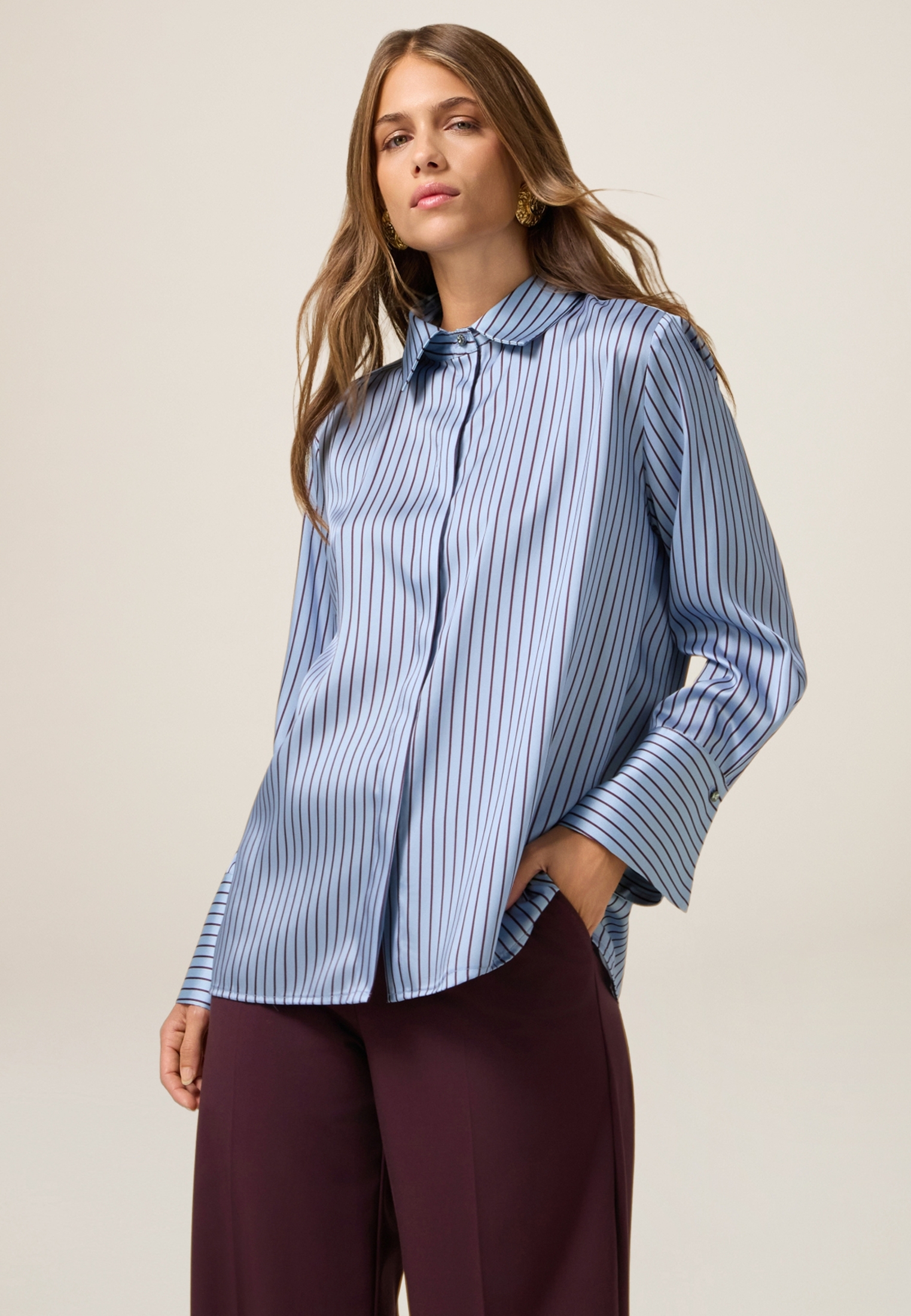 Chemise rayée, OLTRE