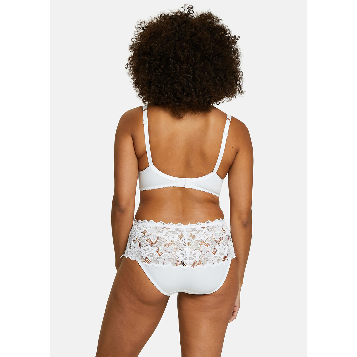 Lisa lace/tulle knickers red Miss Sans Complexe