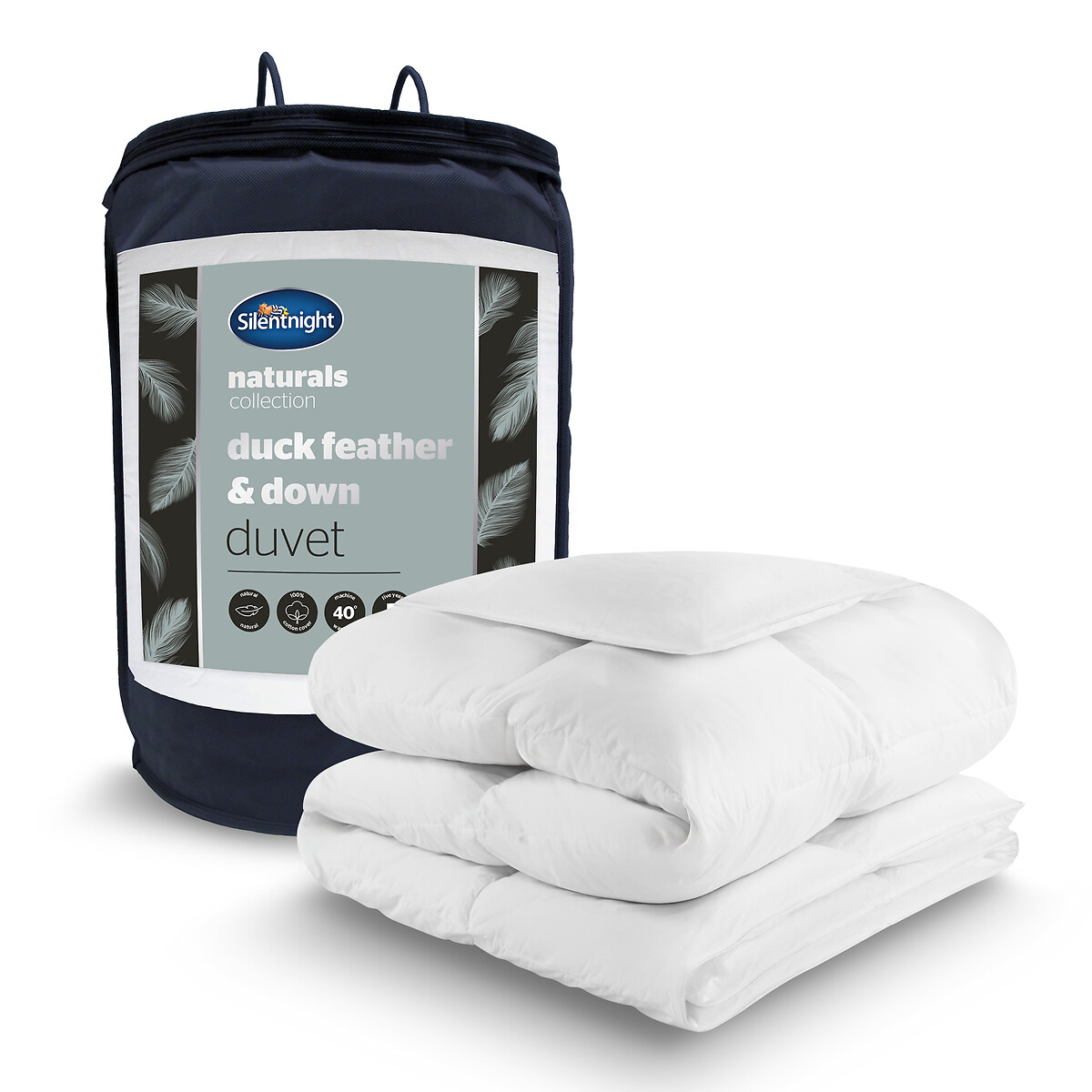 Duck Feather And Down 13.5 Tog Anti Allergy Duvet, SILENTNIGHT