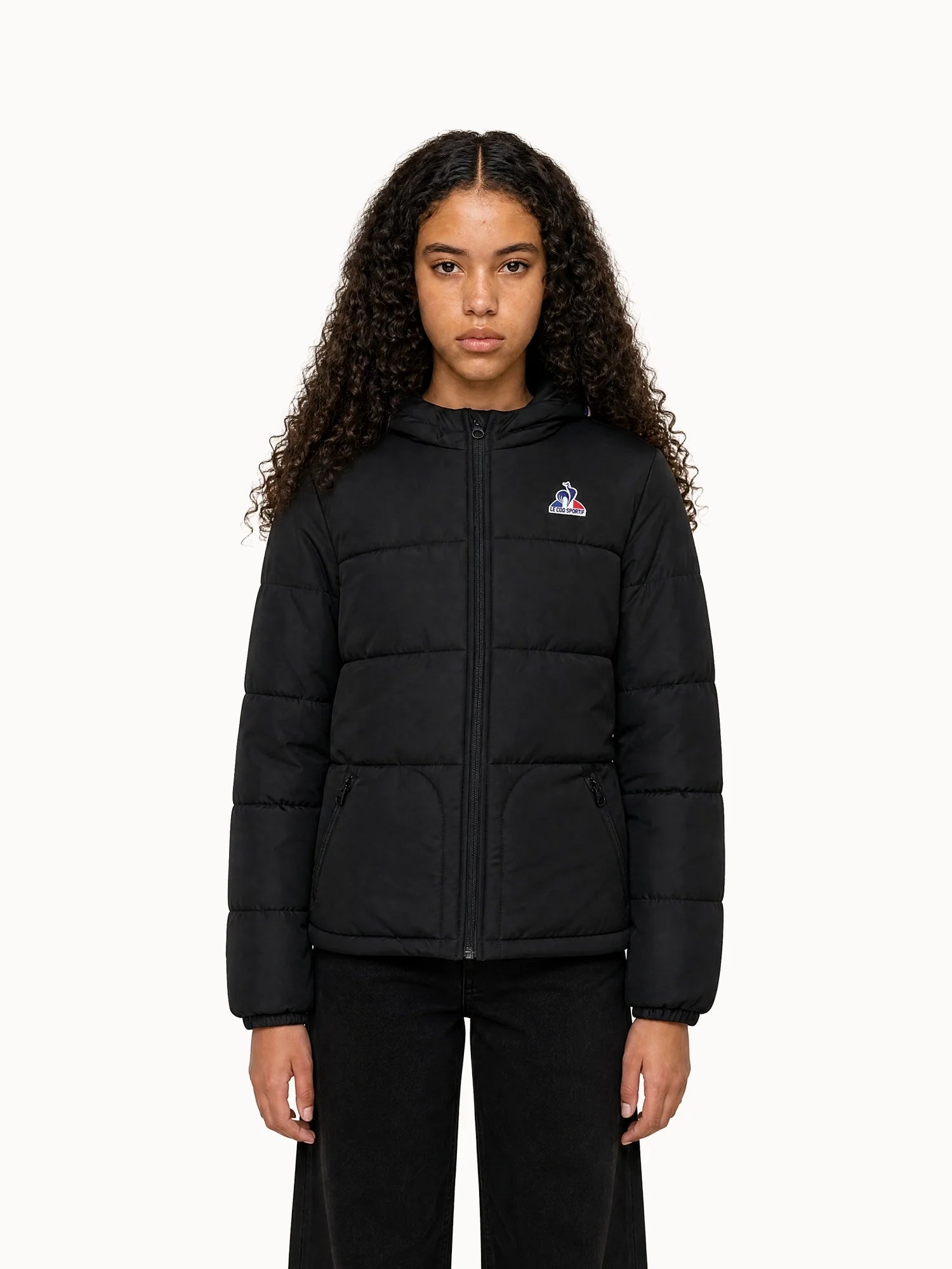 Doudoune à capuche déperlante Essentiel, LE COQ SPORTIF