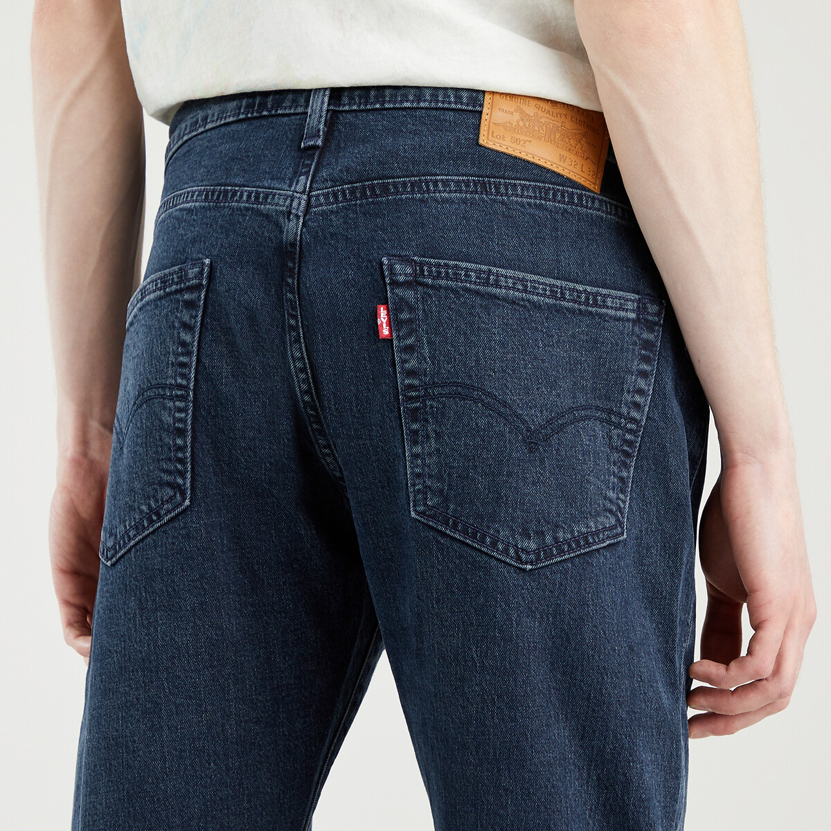 502™ straight tapered jeans in mid rise Levi's | La Redoute