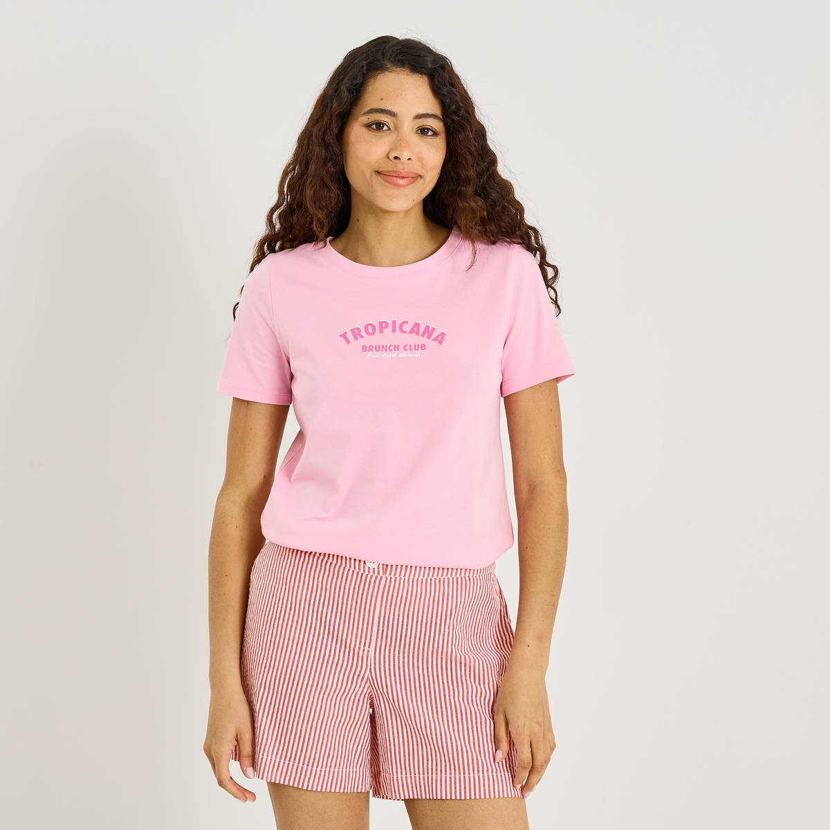 T-shirt manches courtes imprimé, GRAIN DE MALICE