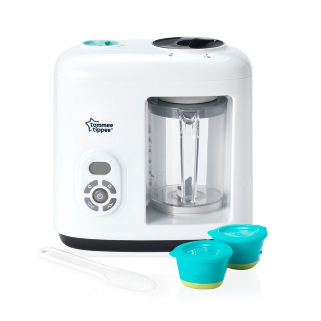 Robot Cuiseur Mixeur Vapeur Pour Repas Bebe Blanc Tommee Tippee La Redoute Robot Cuiseur Mixeur Vapeur Pour Repas Bebe Blanc Tommee Tippee La Redoute