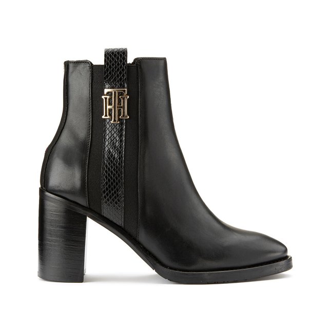 bottine talon tommy hilfiger