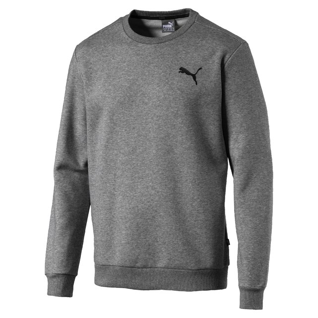 Crew-neck sweatshirt grey marl Puma 