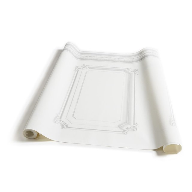Papier Peint Soubassement Haussmannien Blanc Blanc Koziel La Redoute