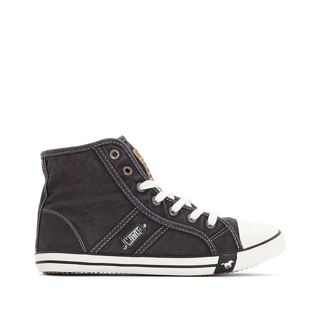 mustang high top trainers
