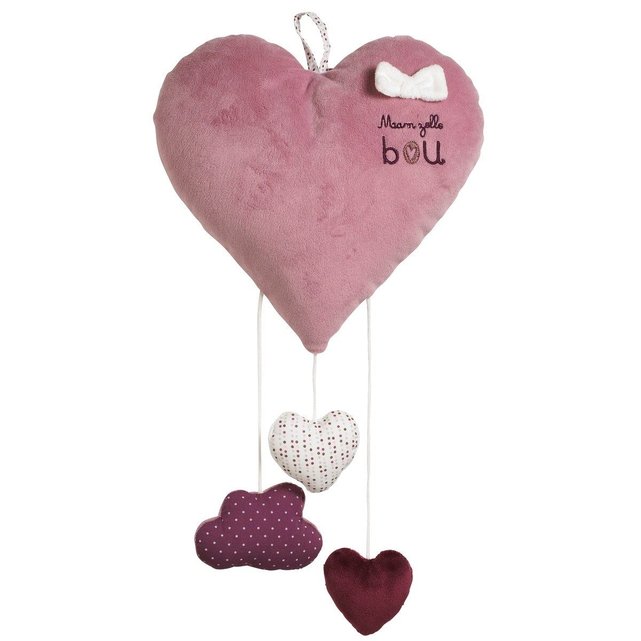 Coeur à suspendre Mam'zelle Bou Coeur à suspendre Mam'zelle Bou