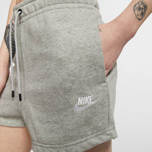 nike grey cotton shorts