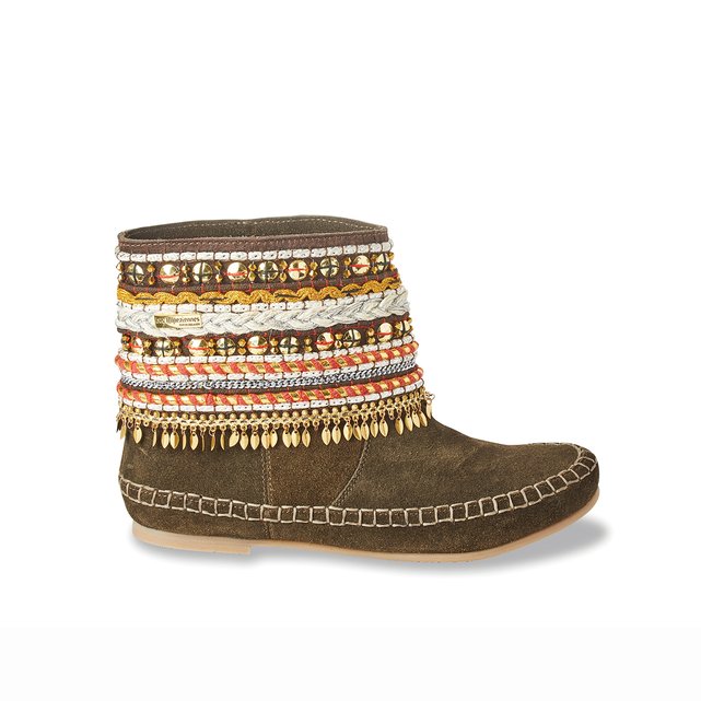 Kan Leather Ankle Boots