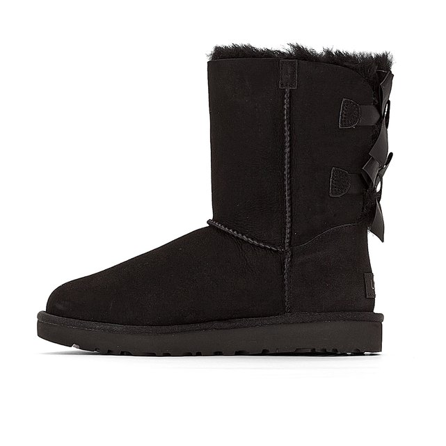 black ugg bailey bow boots
