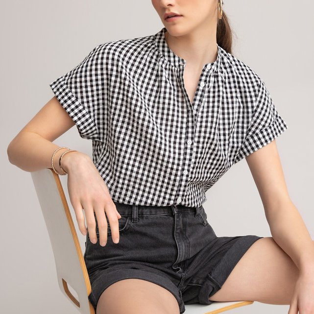 blusa cuadros vichy