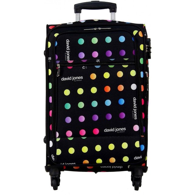 Valise souple david jones 66cm little pois David Jones ...