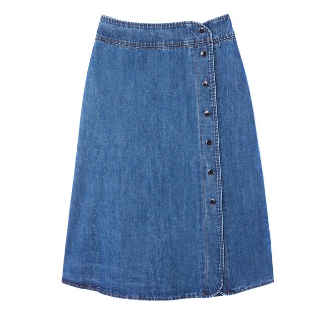 levi's lightweight midi skirt