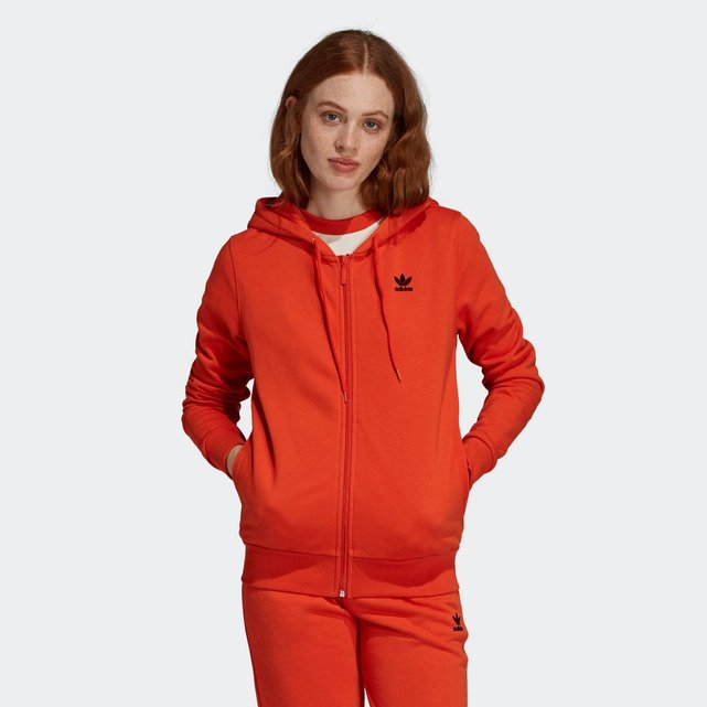 veste orange adidas