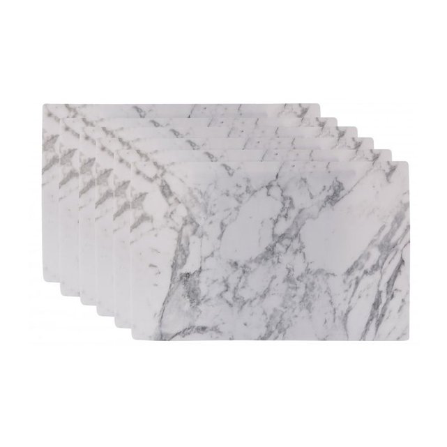 Set de table design marbre en vinyle - set de 6 gris Wadiga | La ... Set de table design marbre en vinyle - set de 6 gris Wadiga | La ...