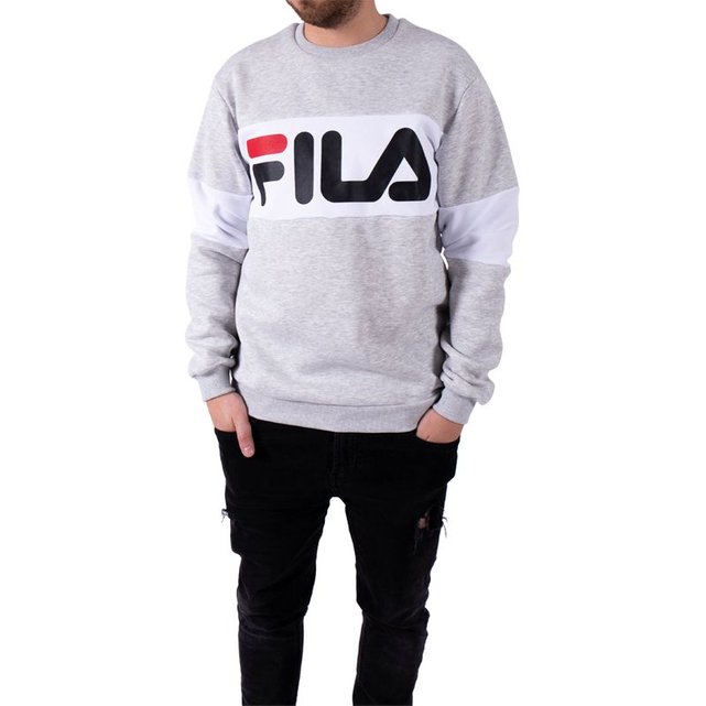 sweat blanc fila