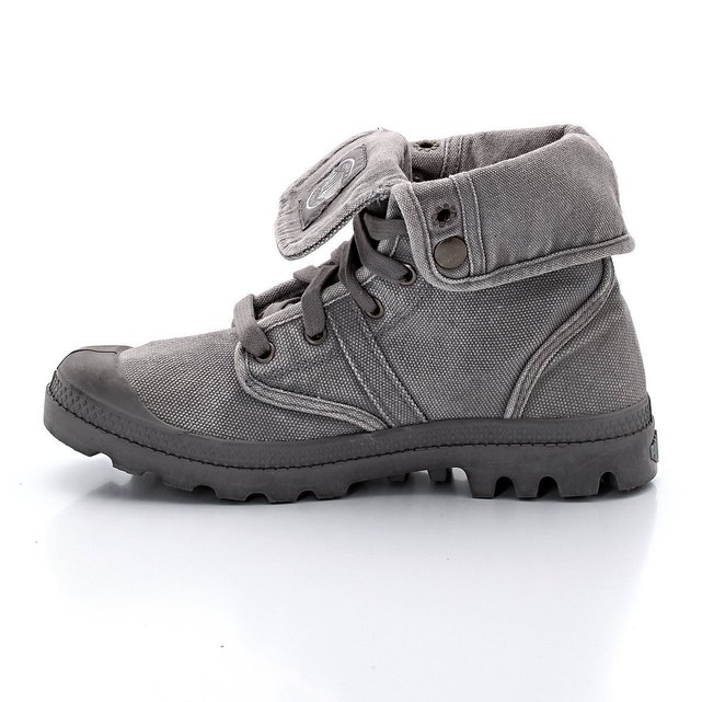 hautes Baskets toile à en PALLADIUM lacets q05qF