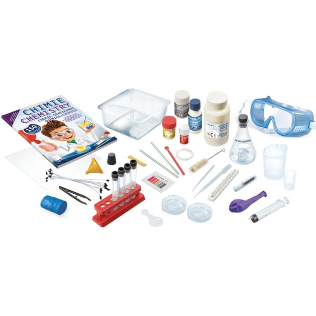 Buki Chimie Sans Danger - 150 Expériences Scientifiques Pour Enfants 8+ Ans