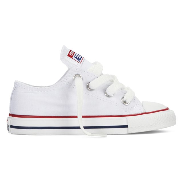 converse chuck taylor all star core white ox trainers