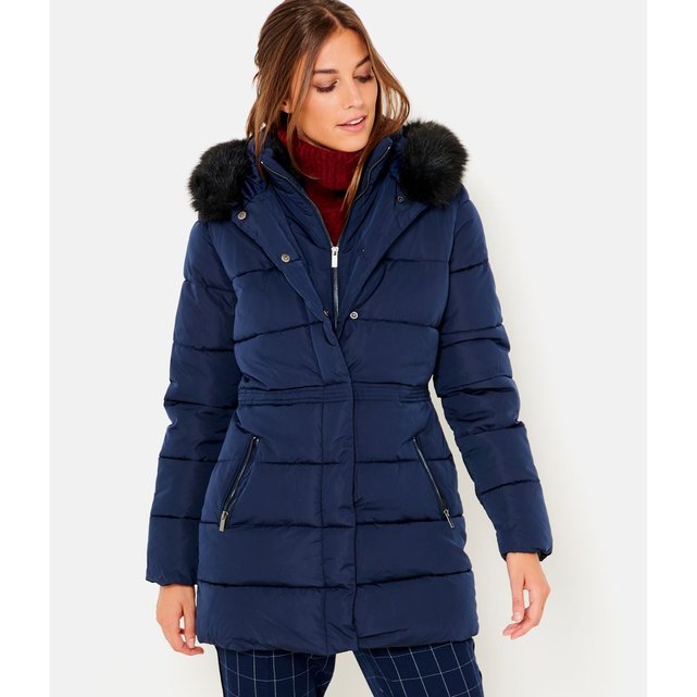 La À Longue Camaieu Doudoune Redoute Capuche wSIdWc4q5q