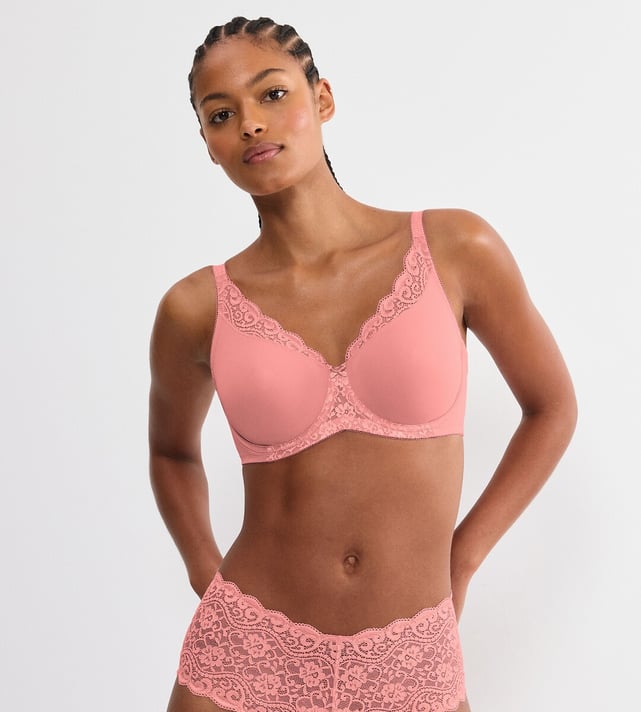 Soutien-gorge Triumph Amourette Spotlight - Taille 90C, Couleur Corail, Neuf étiqueté
